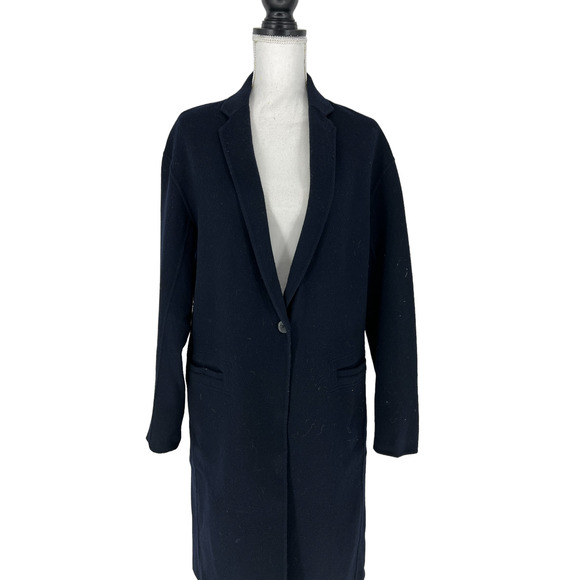 Vince Modern Coat Coastal Blue - Picture 5 of 12